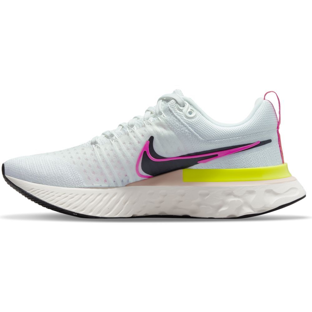 Nike W React Infinity Run Fk 2 T Tenis blanco de mujer para correr