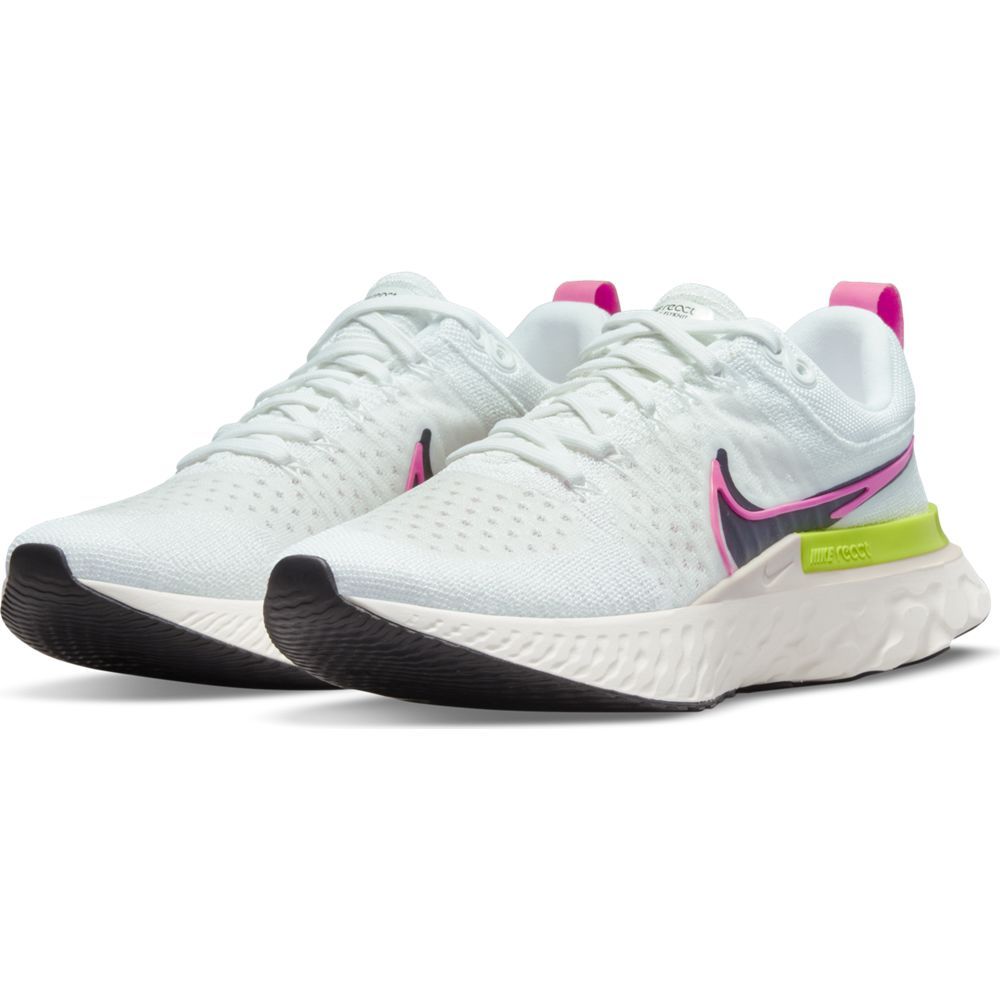 Nike W React Infinity Run Fk 2 T Tenis blanco de mujer para correr