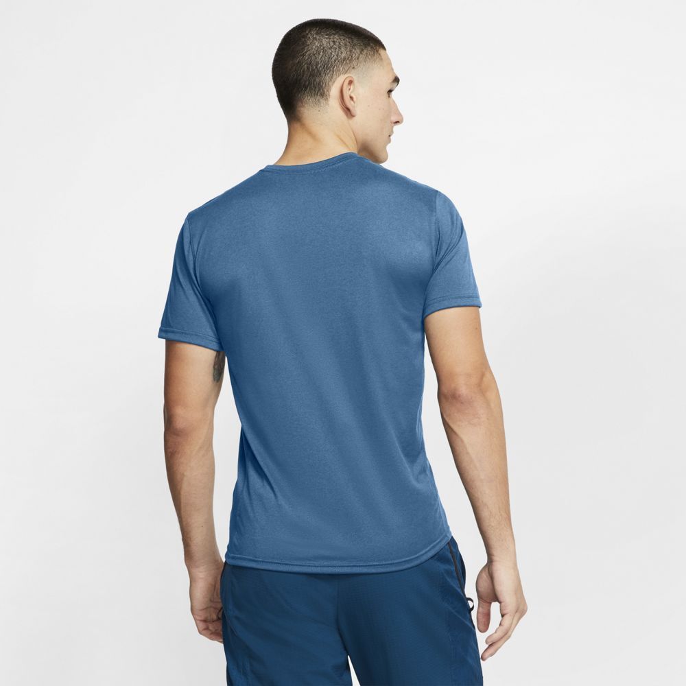 Nike M Nk Df Tee Lgd 2.0 Camiseta Manga Corta azul de hombre para entrenamiento