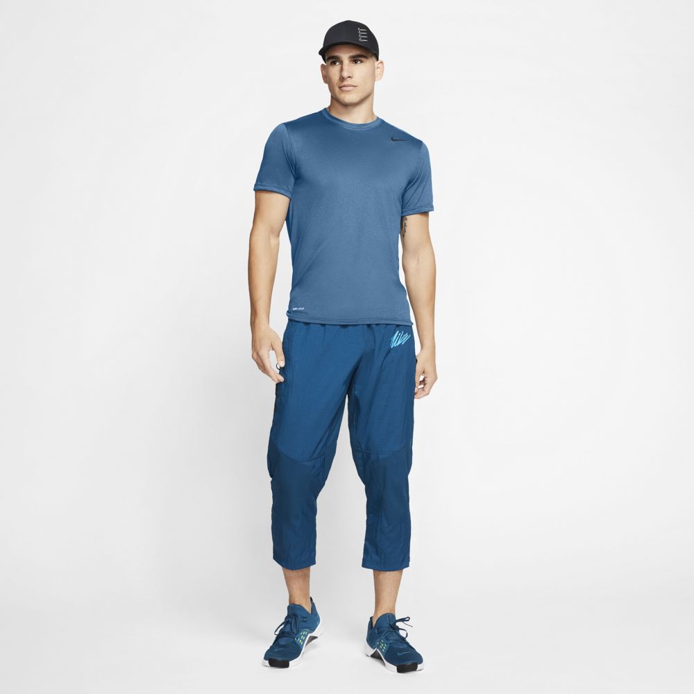 Nike M Nk Df Tee Lgd 2.0 Camiseta Manga Corta azul de hombre para entrenamiento