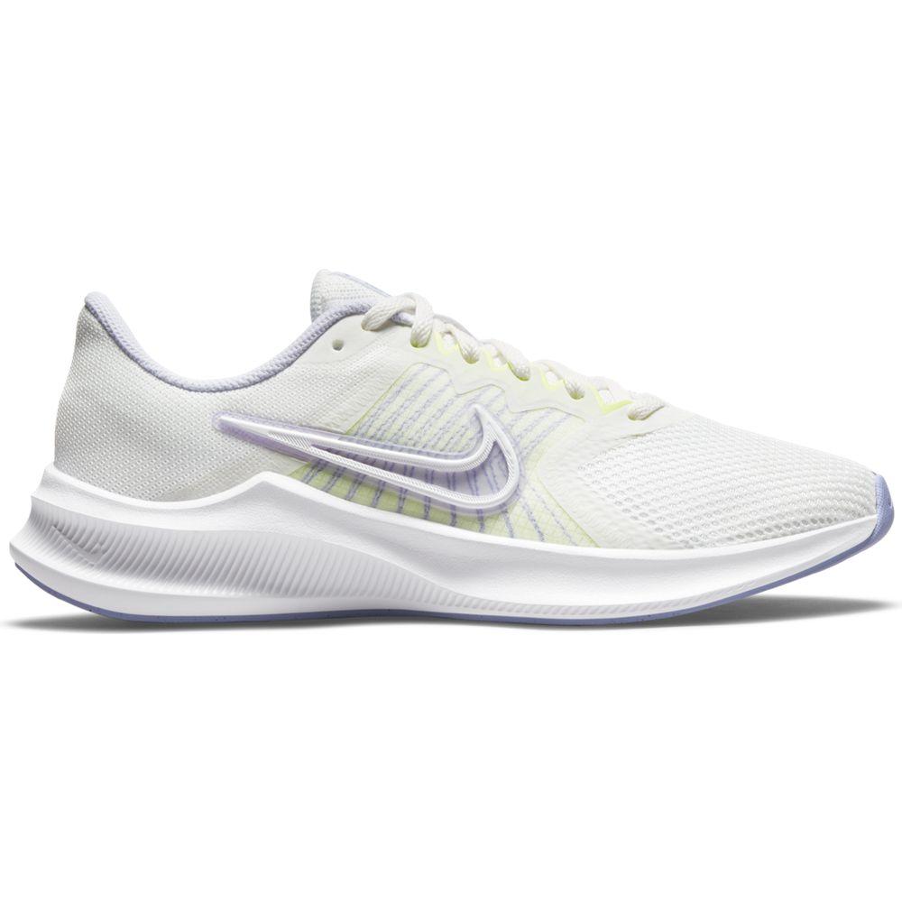 Nike Wmns Nike Downshifter 11 Tenis blanco de mujer para correr