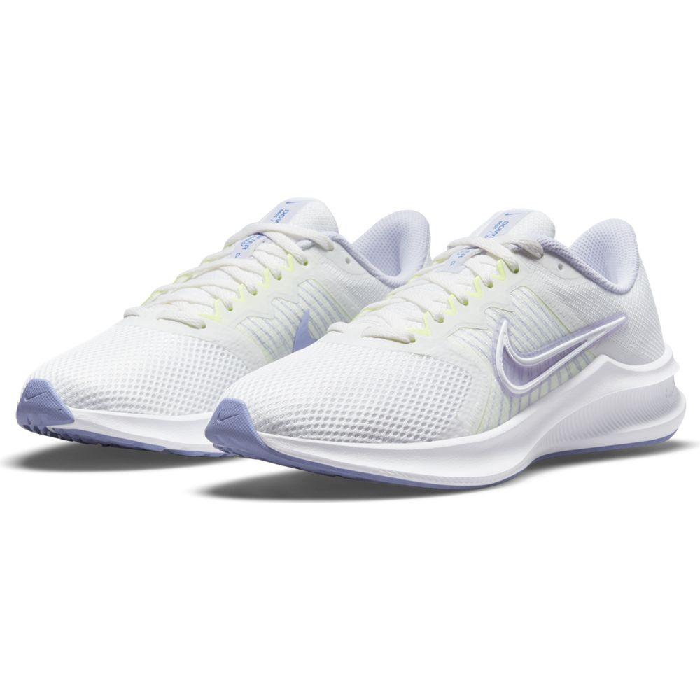 Nike Wmns Nike Downshifter 11 Tenis blanco de mujer para correr