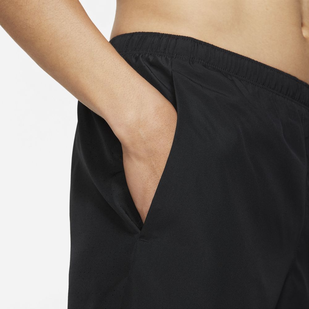 Nike M Nk Df Run Dvn Chlgr Shrt 5Bf Pantaloneta negro de hombre para correr