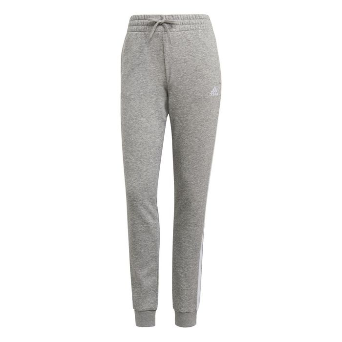 Pantalon-adidas-para-mujer-W-3S-Ft-C-Pt-para-moda-color-gris.-Frente-Sin-Modelo