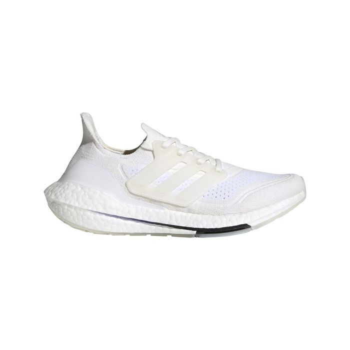 Tenis-adidas-para-mujer-Ultraboost-21-Primeblue-W-para-correr-color-blanco.-Lateral-Externa-Derecha