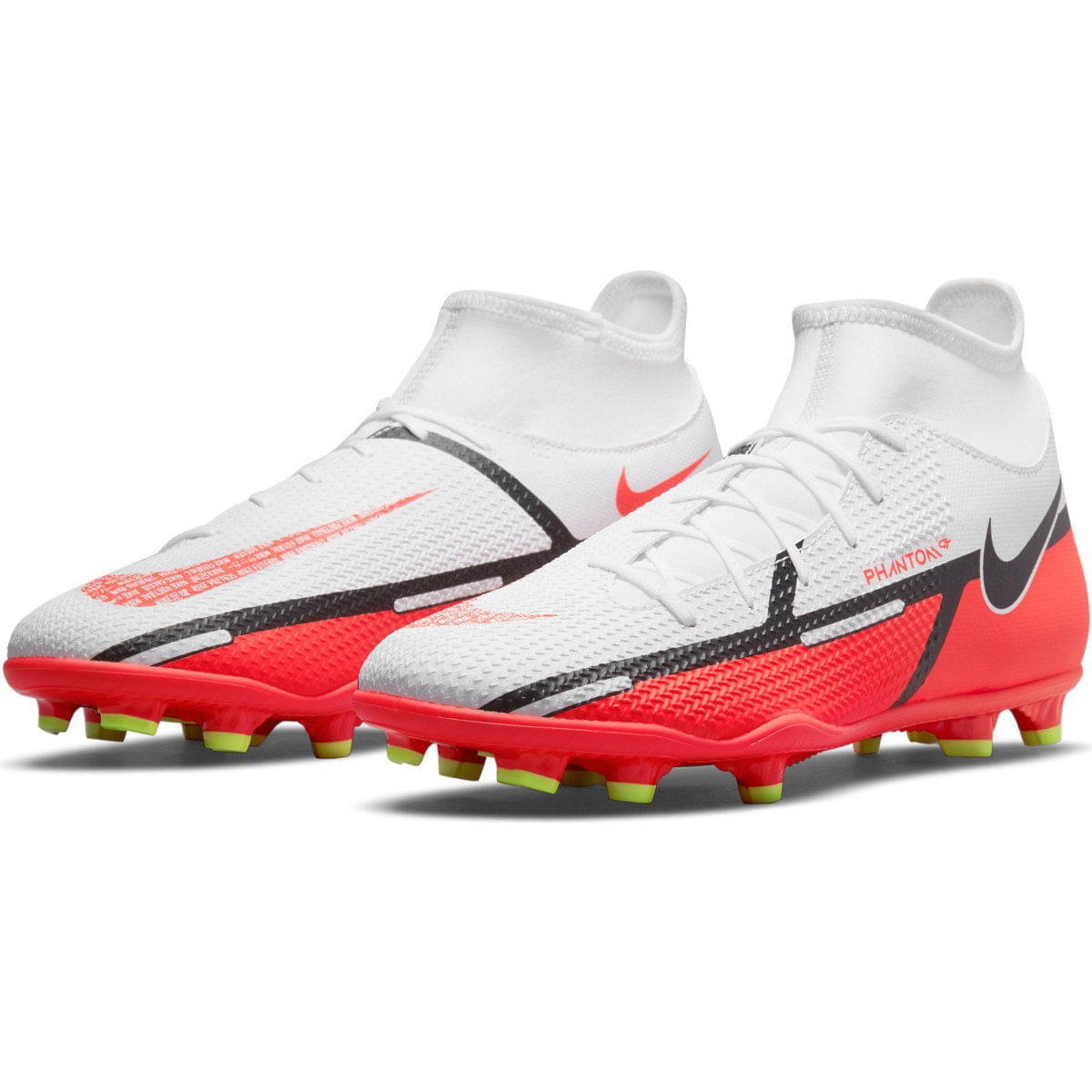 Nike Phantom Gt2 Club Df Fg/Mg Guayos blanco de hombre para futbol