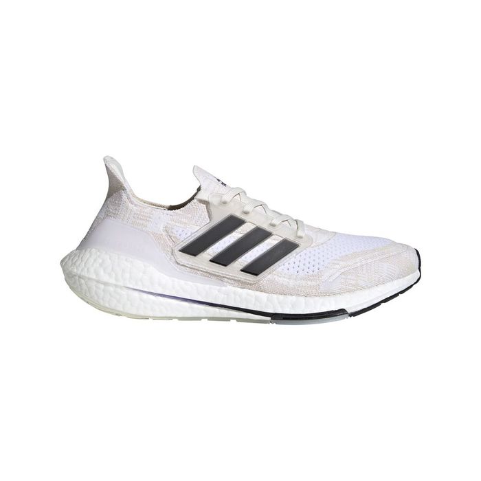 Tenis-adidas-para-hombre-Ultraboost-21-Prime-para-correr-color-blanco.-Lateral-Externa-Derecha