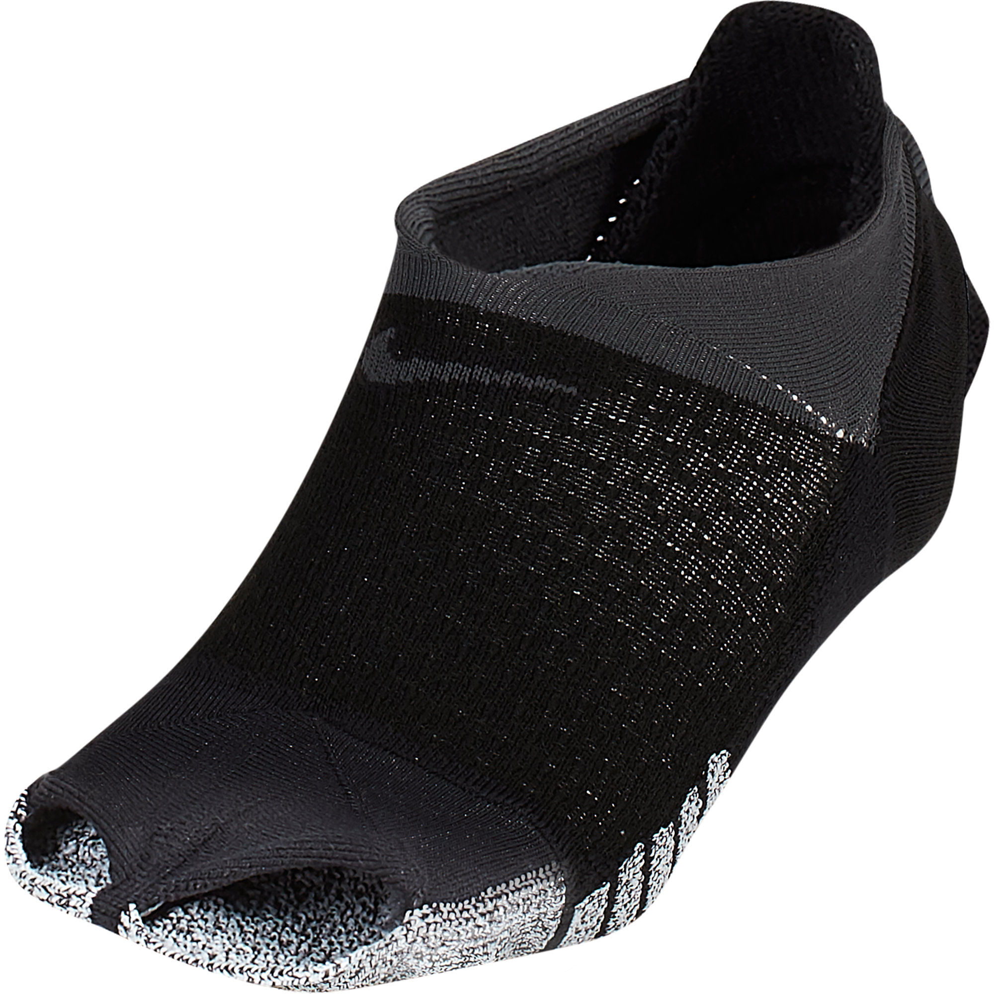 Nike Women Nikegrip Studio Toeless Footie Medias negro de mujer para entrenamiento
