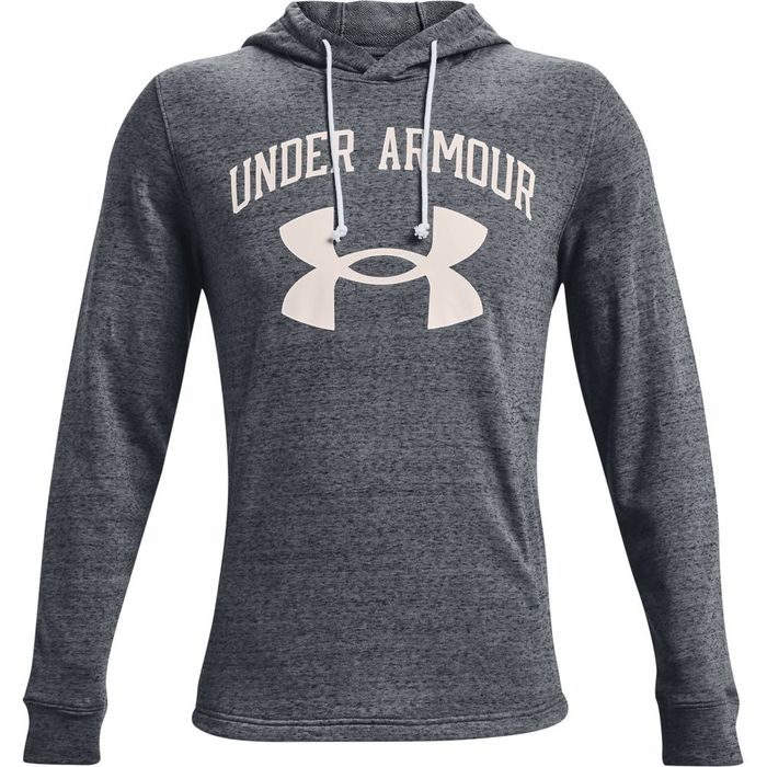 Hoodie-under-armour-para-hombre-Ua-Rival-Terry-Big-Logo-Hd-para-entrenamiento-color-gris.-Frente-Sin-Modelo