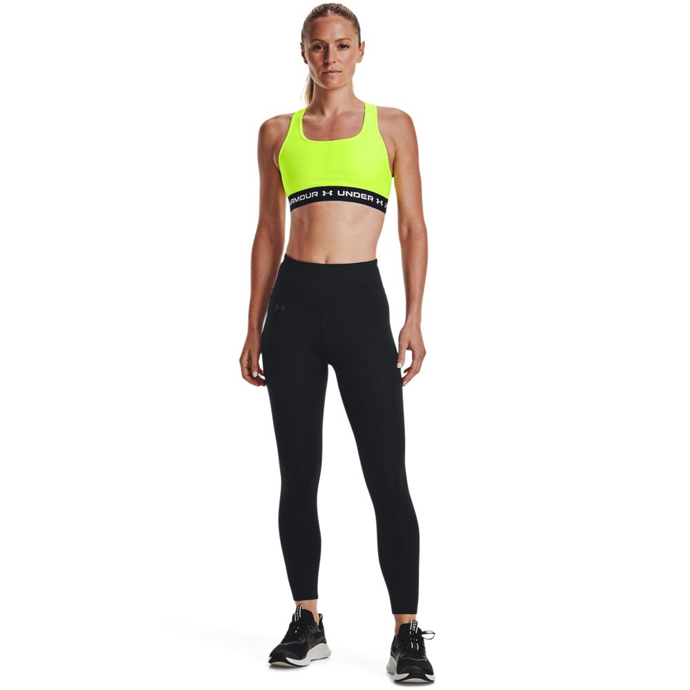 UA Ion Ankle Leg Licra negro de mujer para entrenamiento