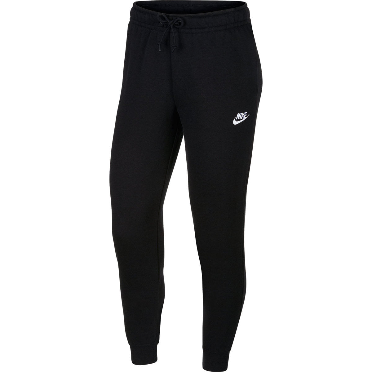 Nike W Nsw Essntl Pant Reg Flc Pantalón negro de mujer lifestyle
