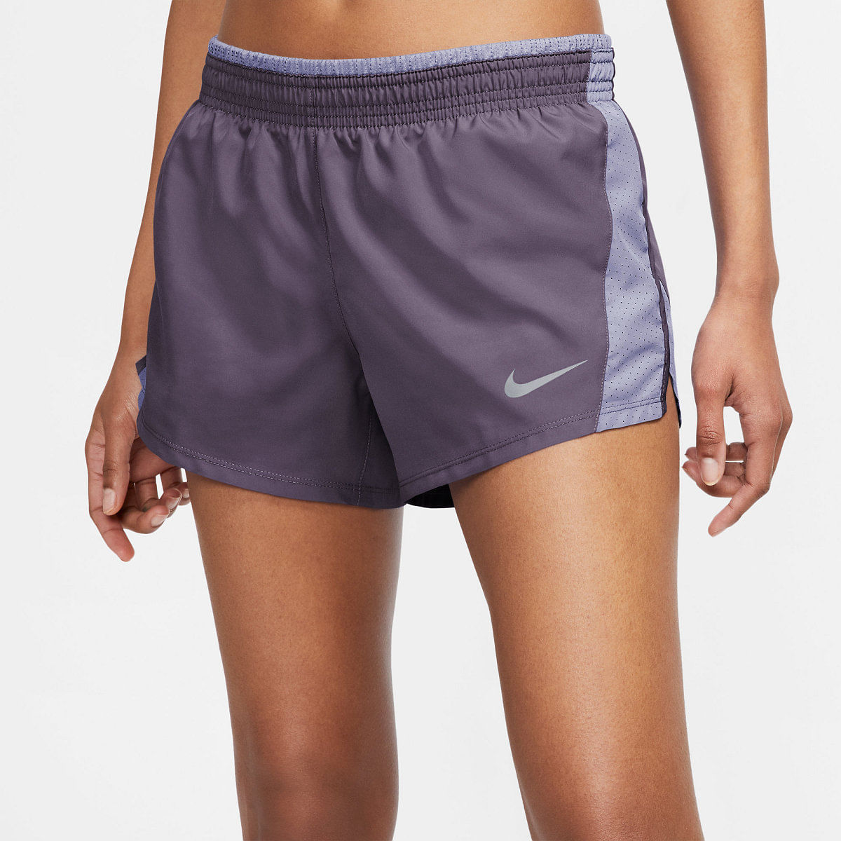 Nike W Nk 10K Short Pantaloneta morado de mujer para correr