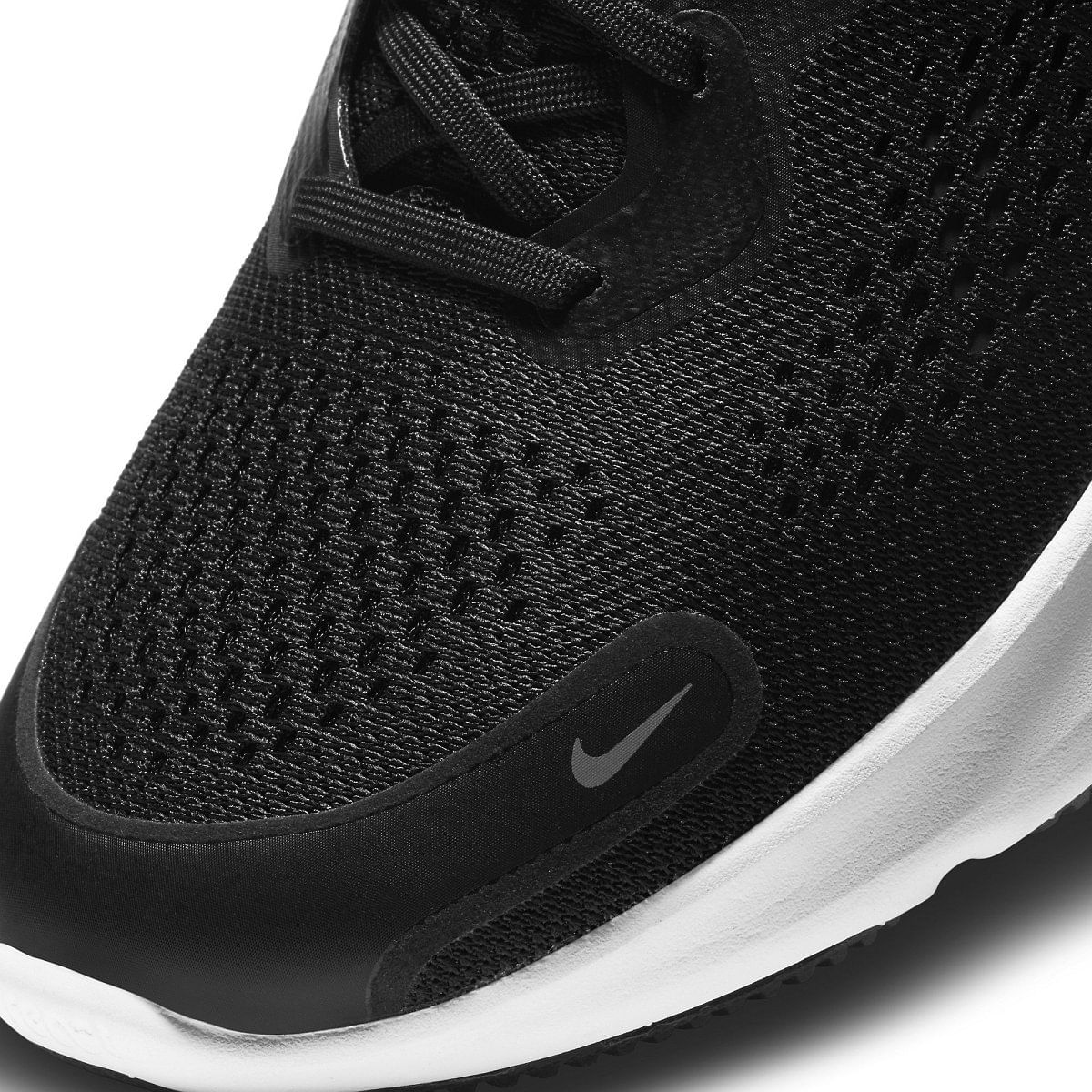 Nike React Miler 2 Tenis negro de hombre para correr