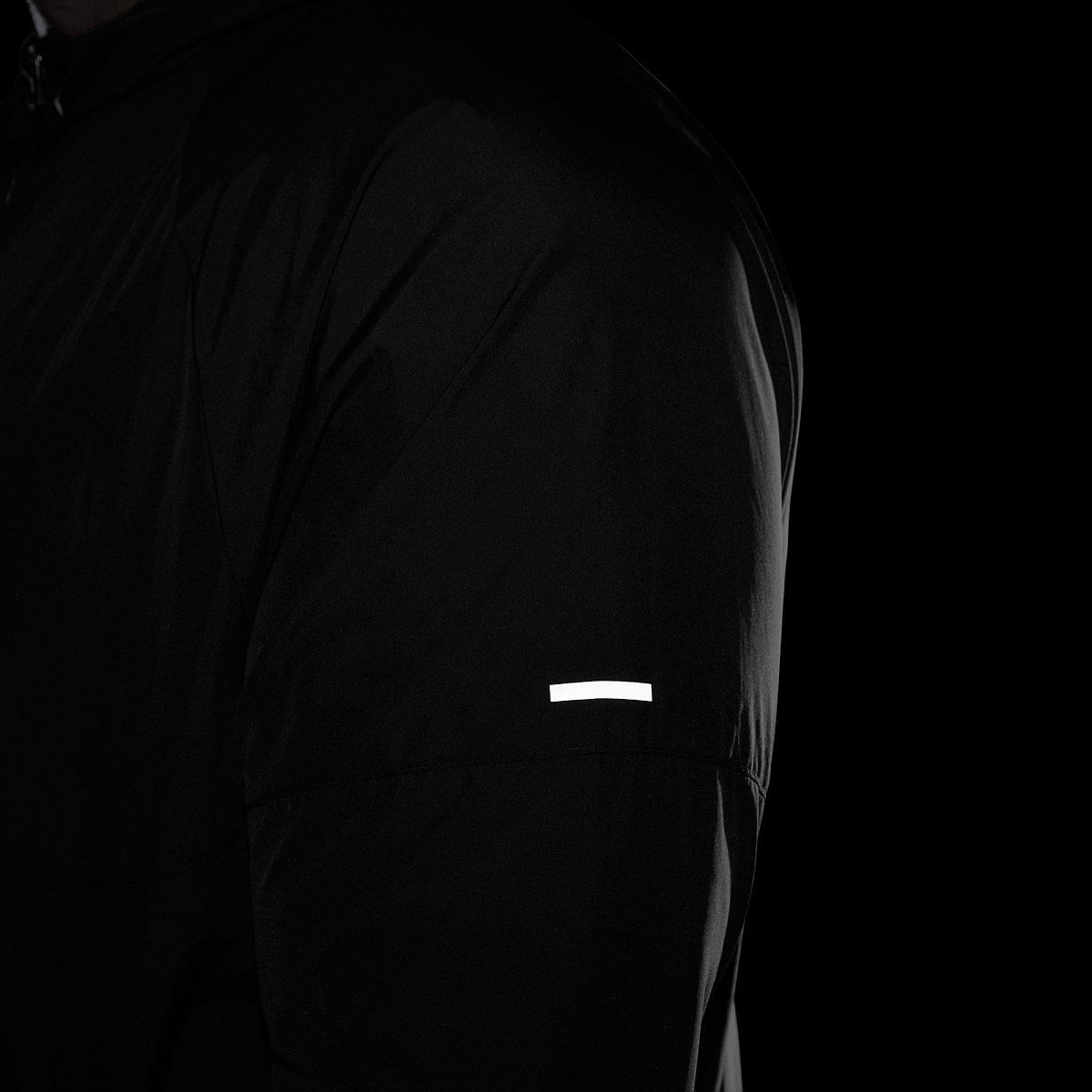 Nike M Nk Rpl Miler Jkt Chaqueta negro de hombre para correr