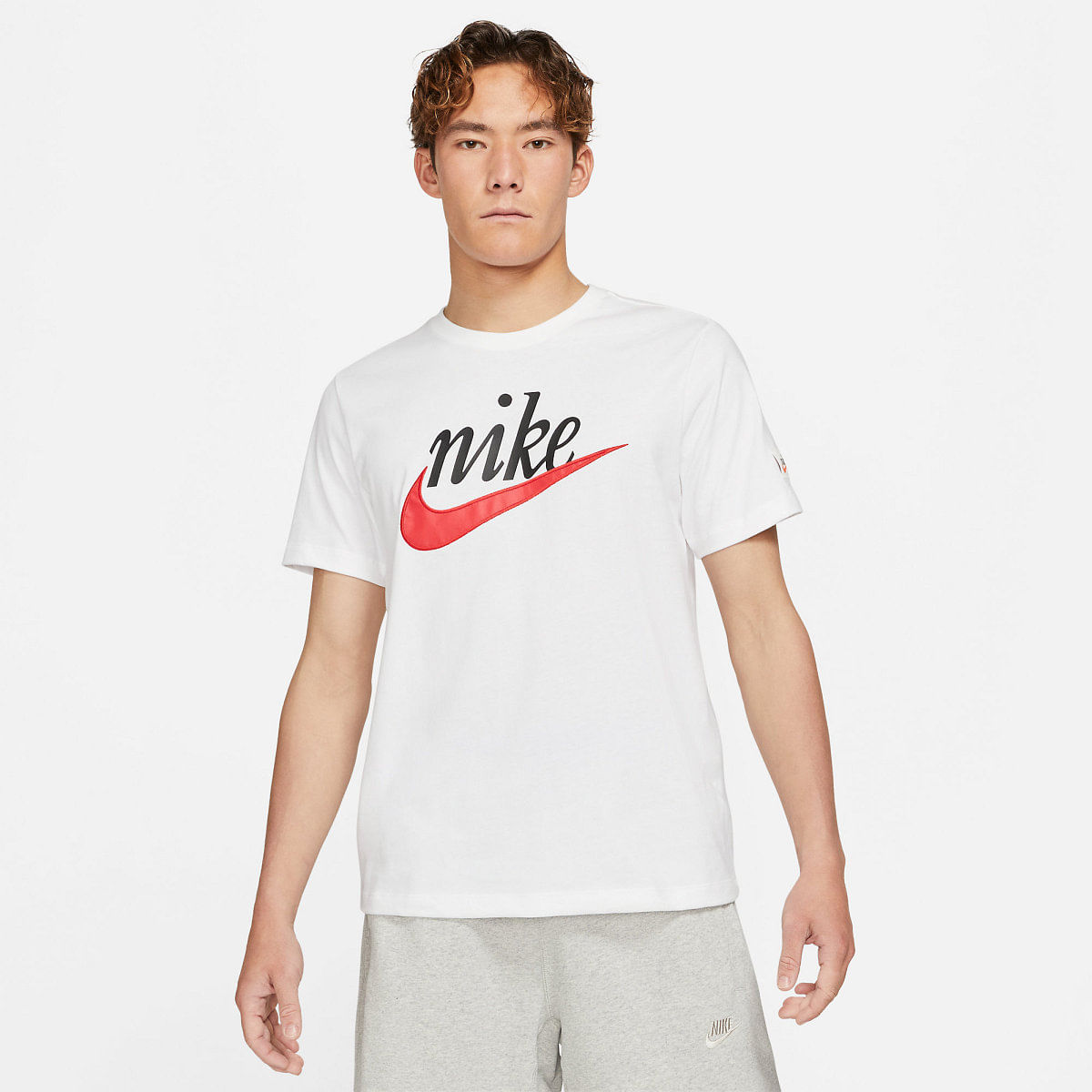 Nike M Nsw Tee Swoosh 50 Hbr Camiseta Manga Corta blanco de hombre lifestyle