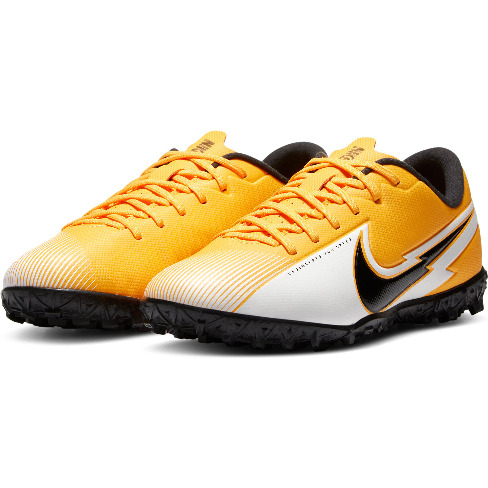 Nike Jr Vapor 13 Academy Tf Guayos amarillo de niño para futbol