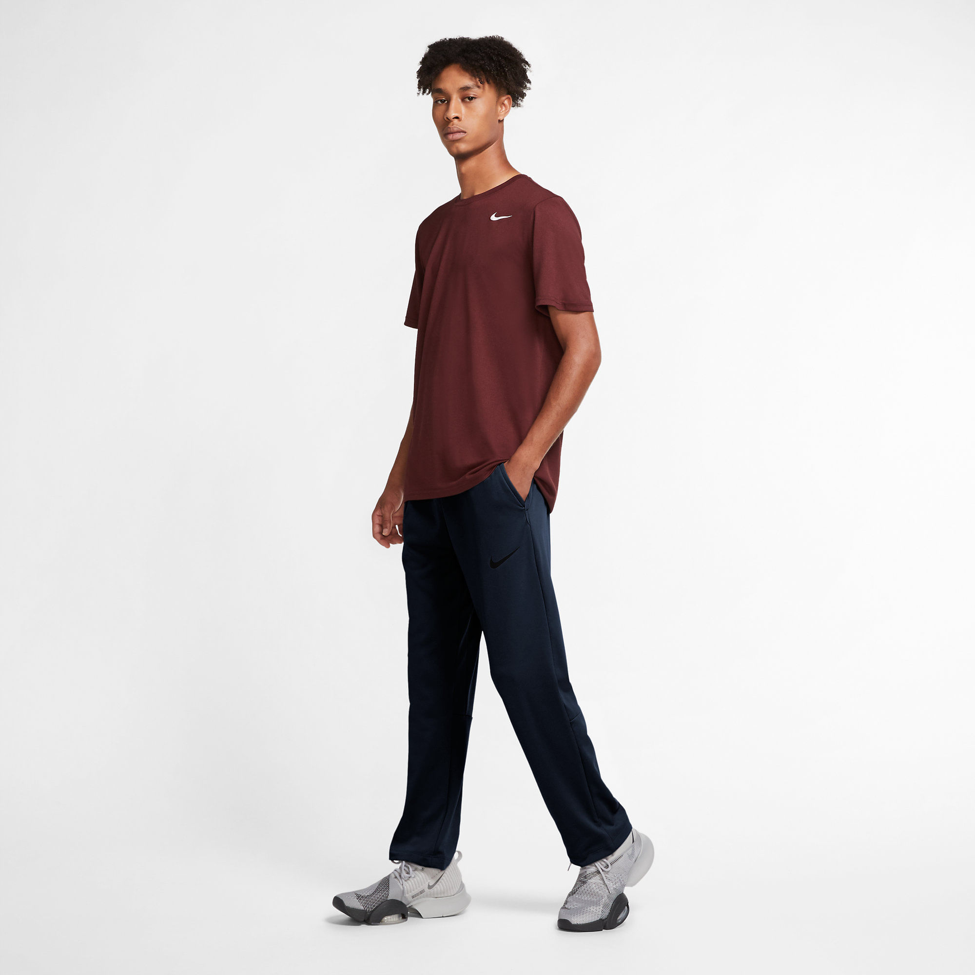 Nike M Nk Pant Epic Knit Pantalón azul de hombre para entrenamiento