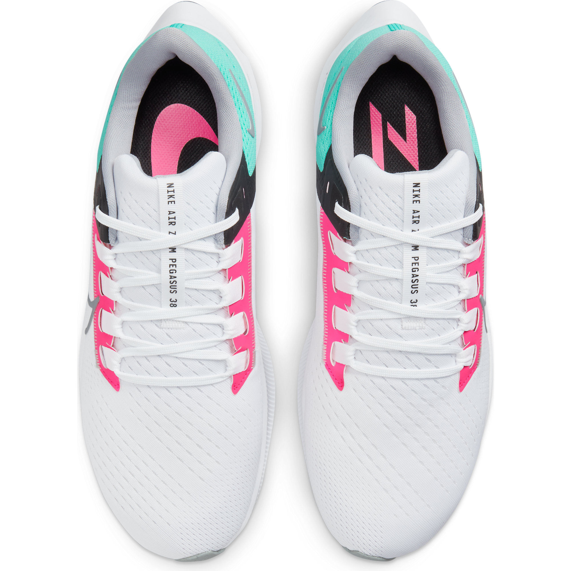 Nike Air Zoom Pegasus 38 Tenis blanco de hombre para correr