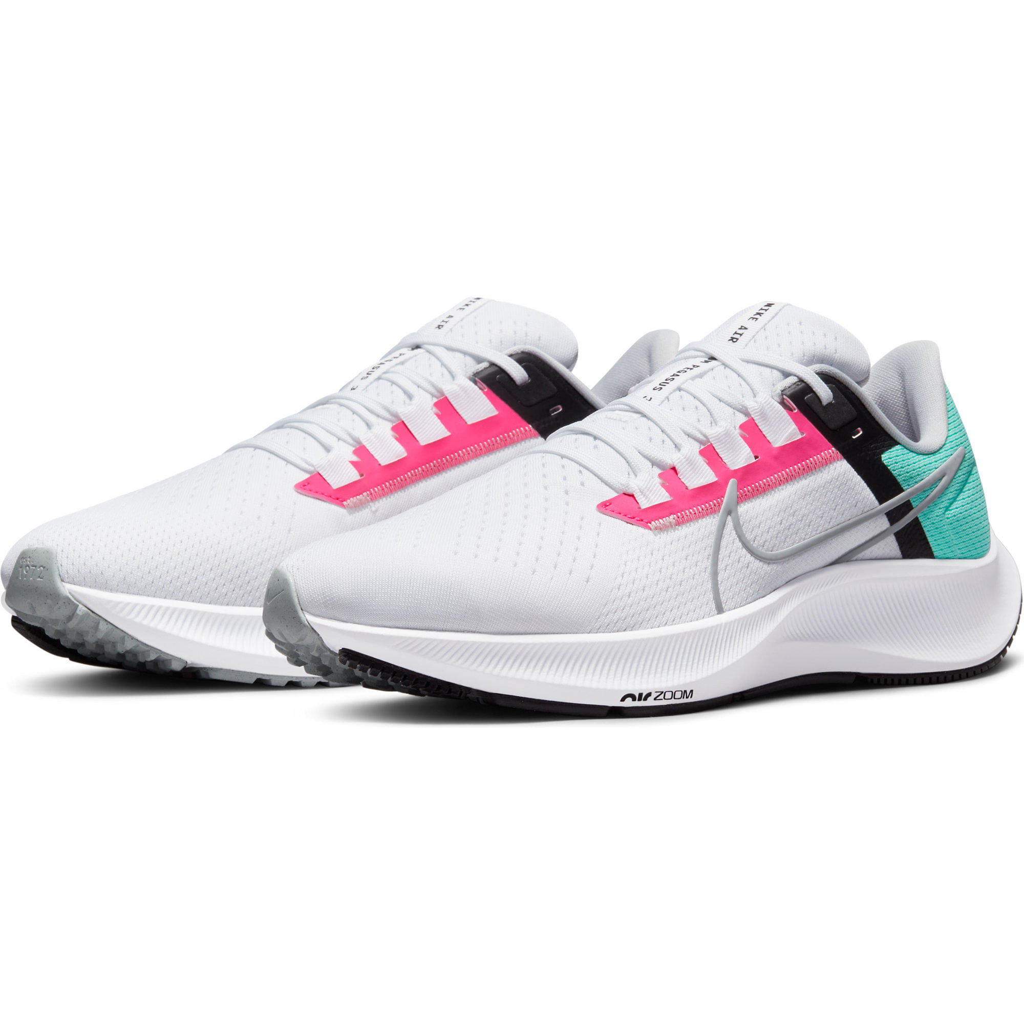 Nike Air Zoom Pegasus 38 Tenis blanco de hombre para correr