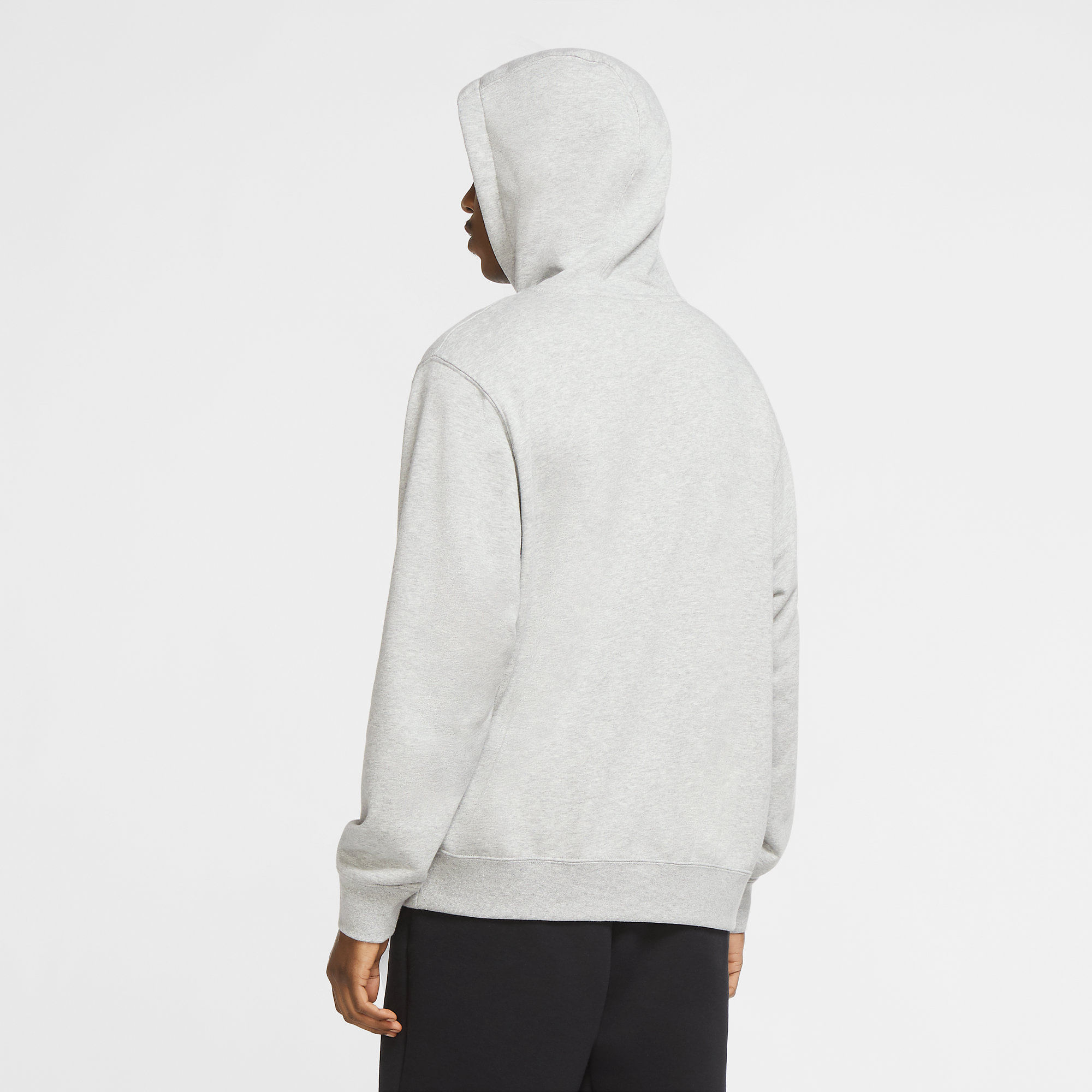 Nike M Nsw Club Hoodie Po Ft Hoodie gris de hombre lifestyle