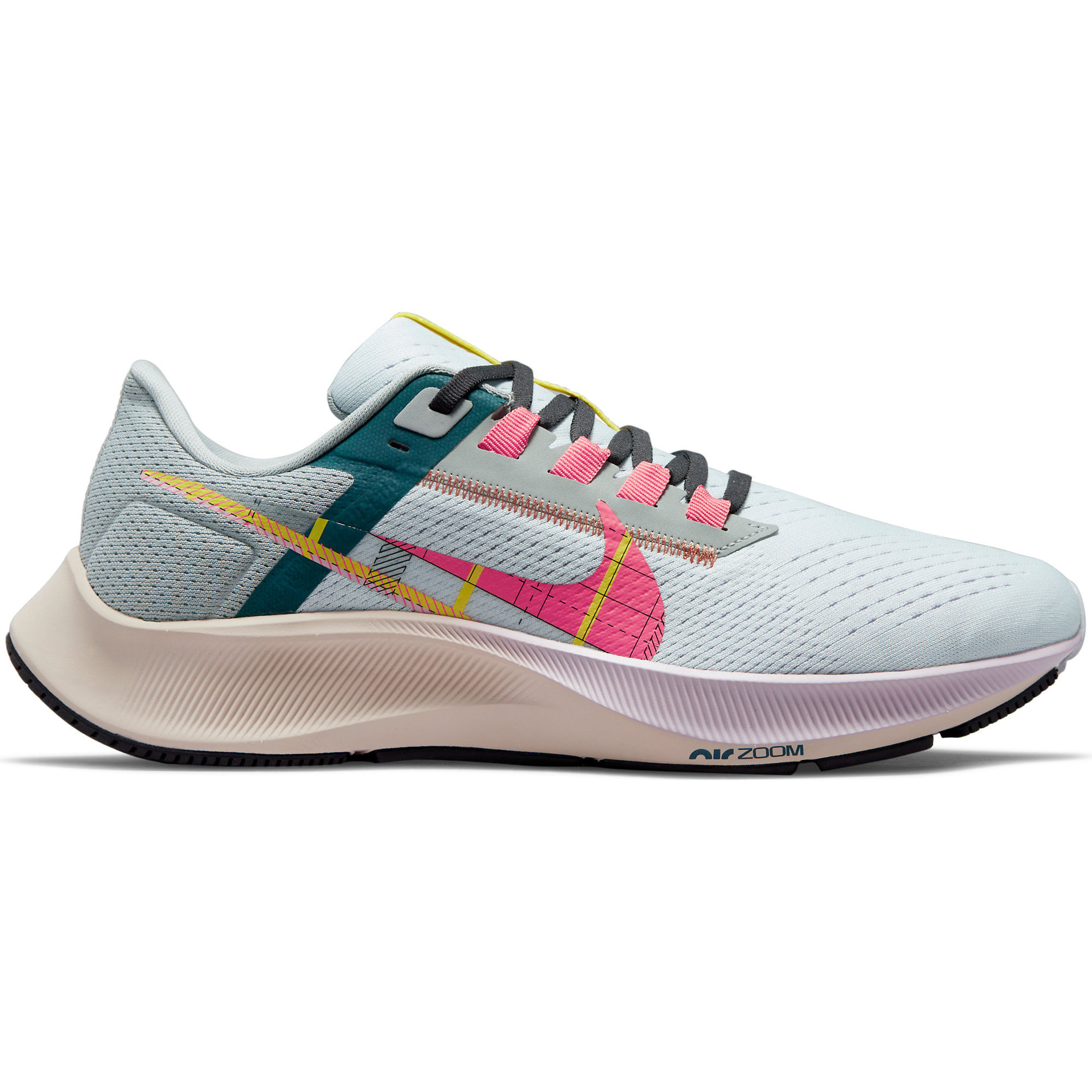 Nike W Nike Air Zoom Pegasus 38 Prm Tenis azul de mujer para correr