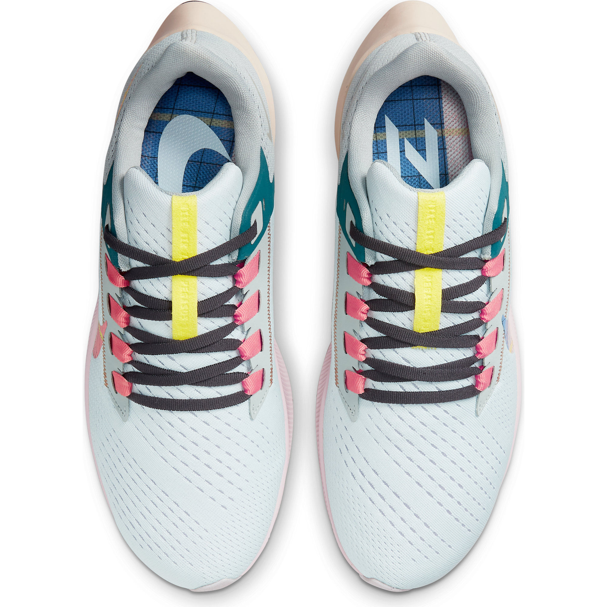 Nike W Nike Air Zoom Pegasus 38 Prm Tenis azul de mujer para correr