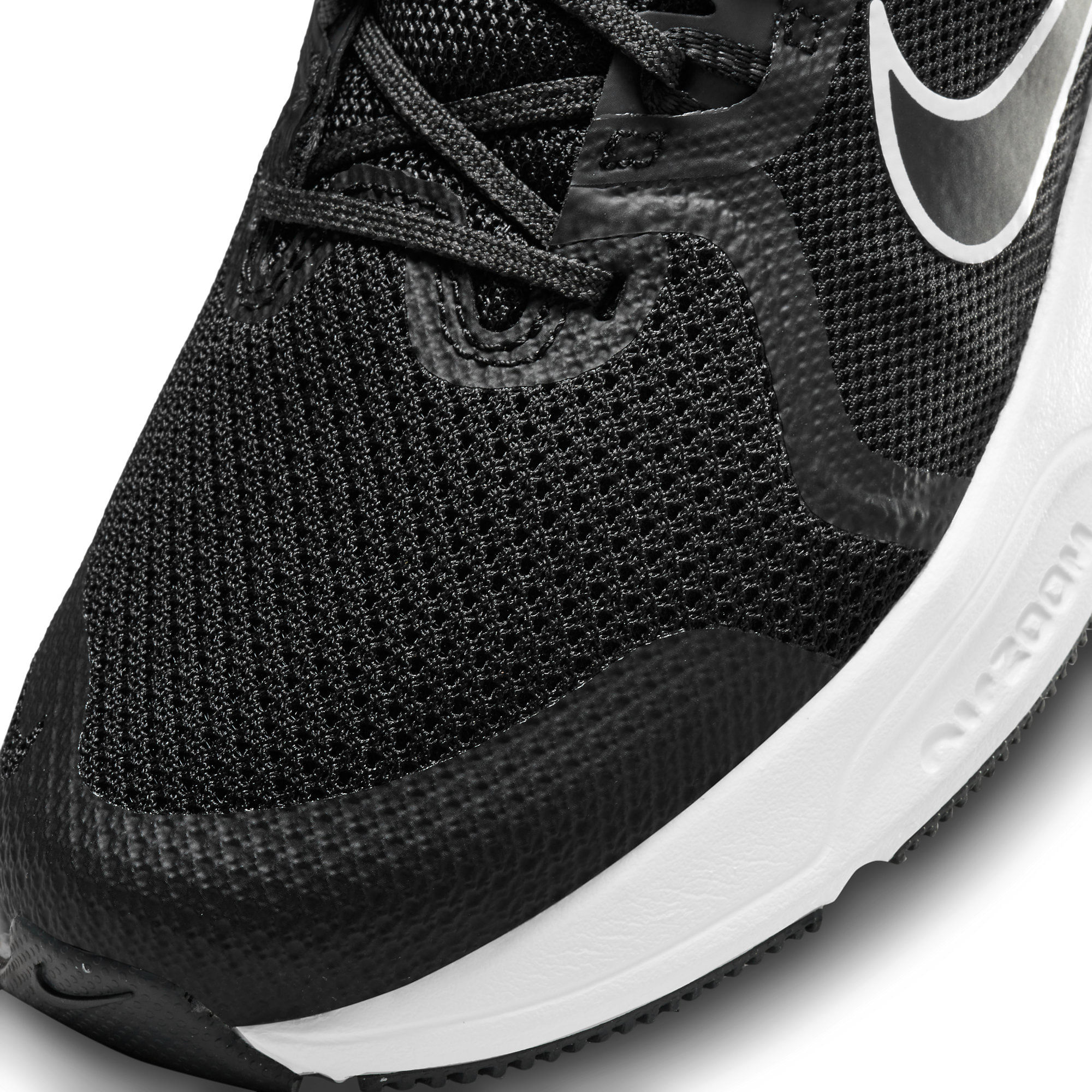 Nike W Nike Zoom Span 4 Tenis negro de mujer para correr