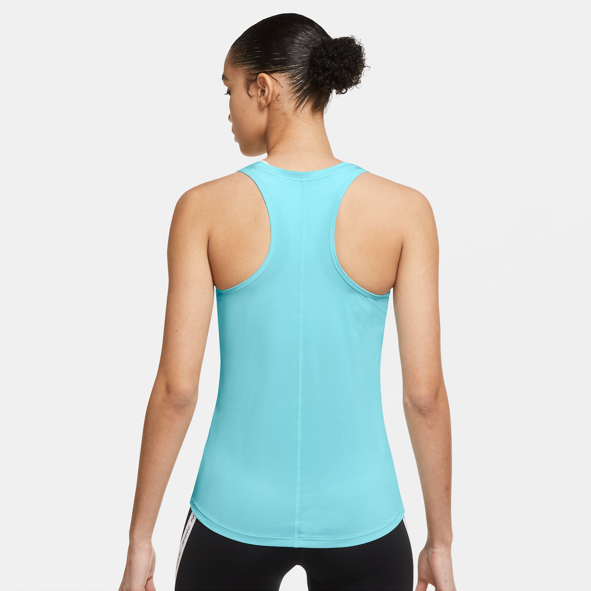 Nike W Nk One Df Slim Tank Camiseta Manga Sisa azul de mujer para entrenamiento