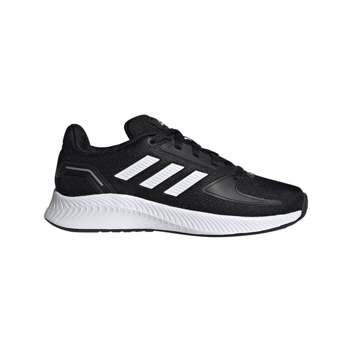 Tenis-adidas-para-niño-Runfalcon-2.0-K-para-correr-color-negro.-Lateral-Externa-Derecha