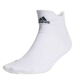 Medias-adidas-para-hombre-Run-Ankle-Sock-para-correr-color-blanco.-Frente-Sin-Modelo