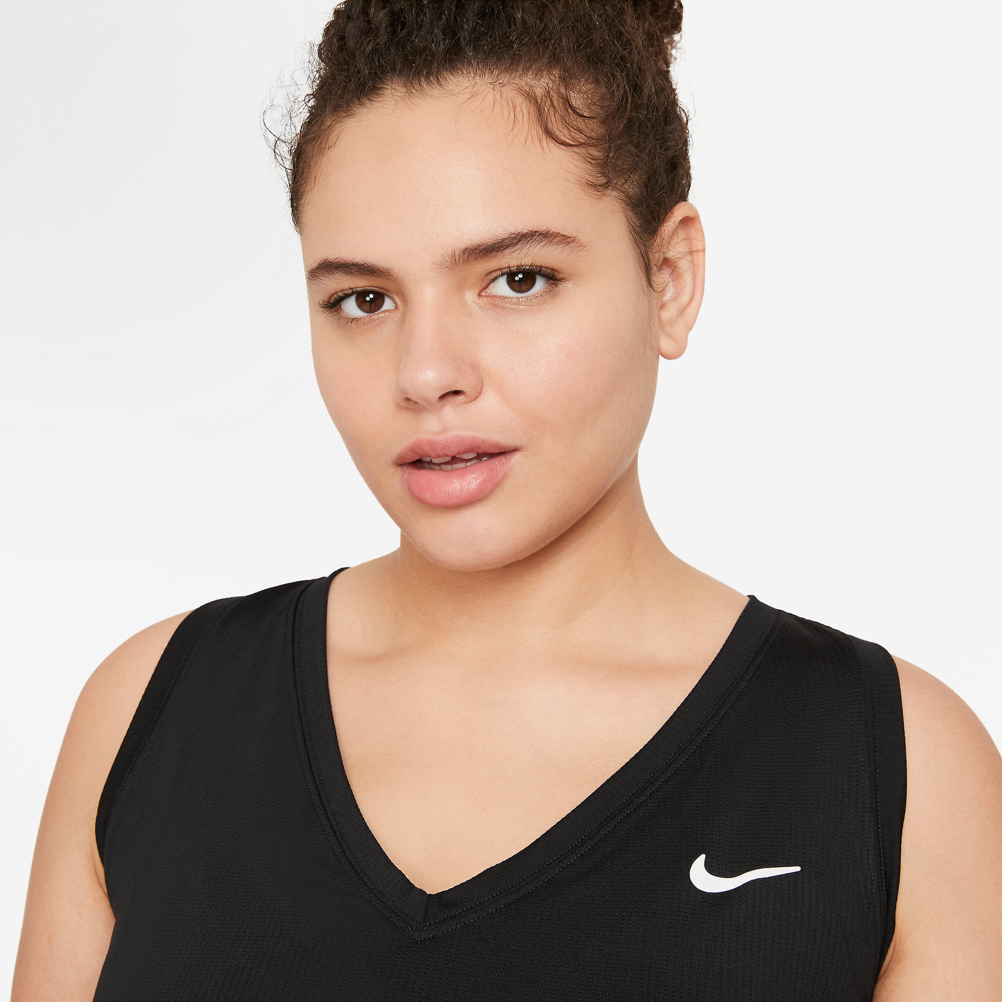 Nike W Nkct Victory Tank Camiseta Manga Sisa negro de mujer para tenis