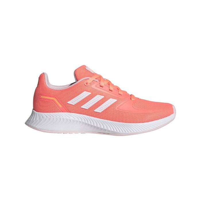 Tenis-adidas-para-niño-Runfalcon-2.0-K-para-correr-color-rojo.-Lateral-Externa-Derecha