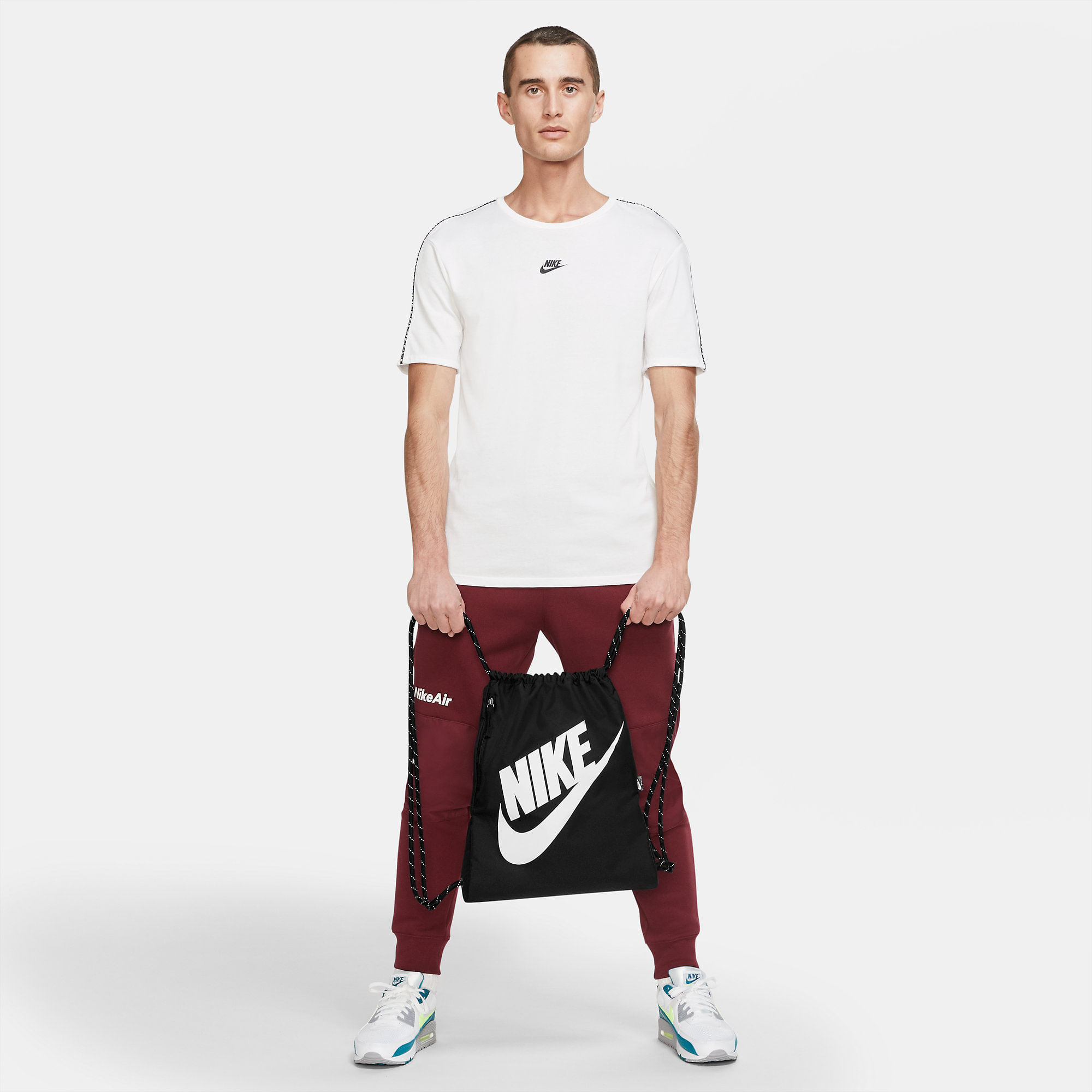 Nike Nk Heritage Drawstring - Fa21 Gym Sack negro de hombre lifestyle