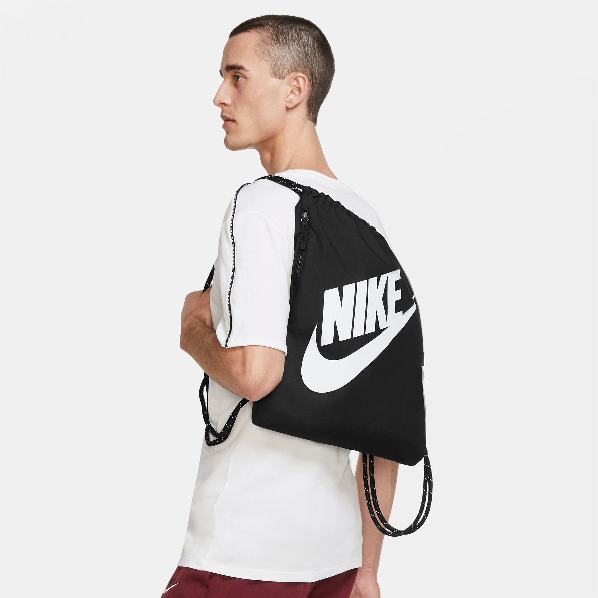 Nike Nk Heritage Drawstring - Fa21 Gym Sack negro de hombre lifestyle