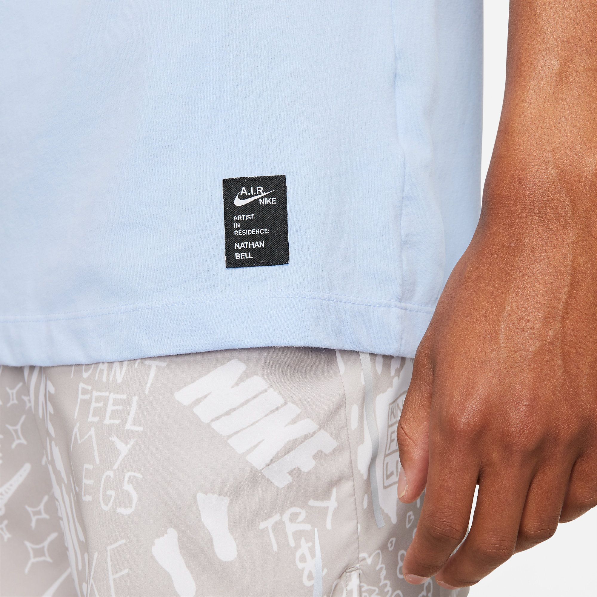 Nike M Nk Dry Tee Dfc Legs Camiseta Manga Corta azul de hombre para correr