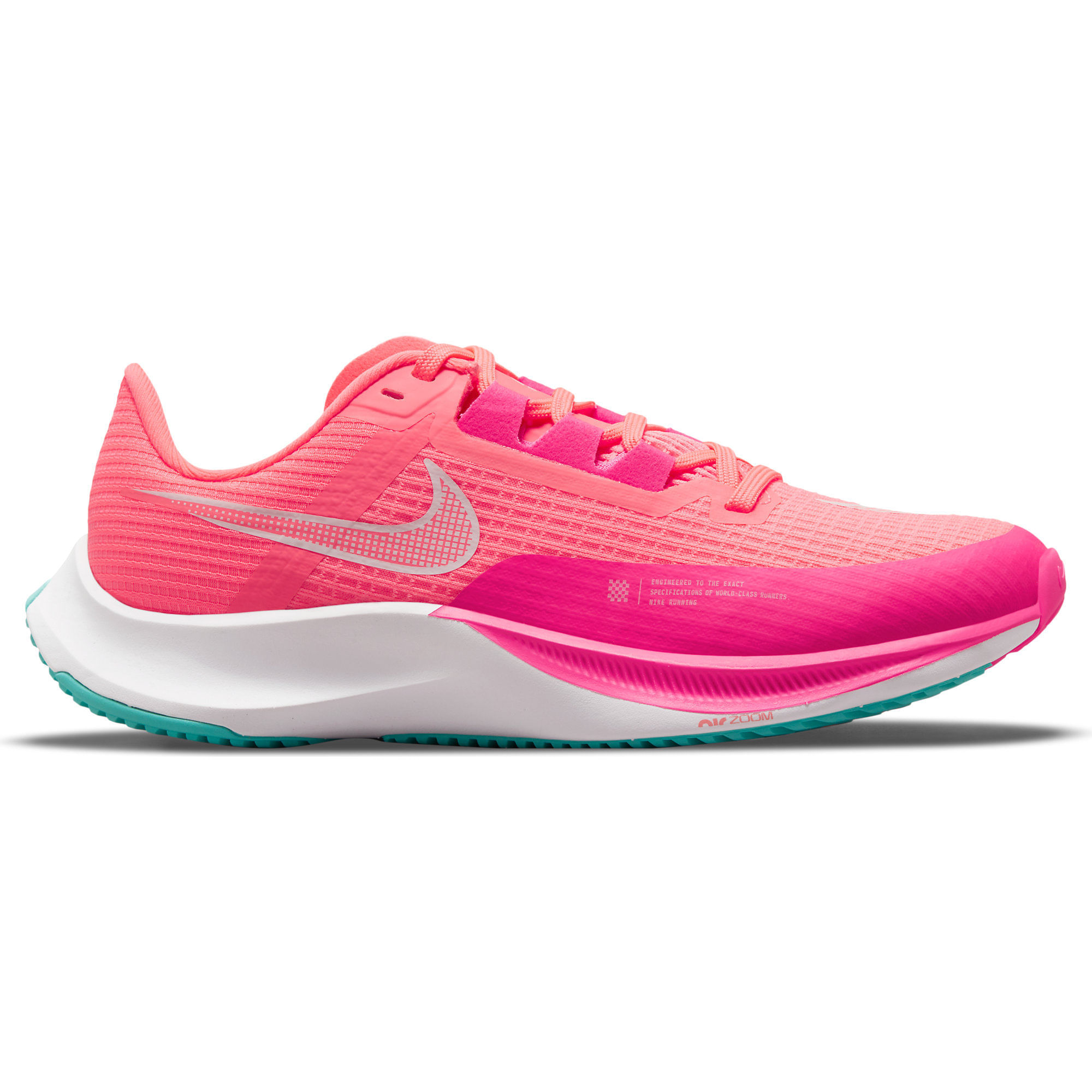 Nike Wmns Air Zoom Rival Fly 3 Tenis rojo de mujer para correr