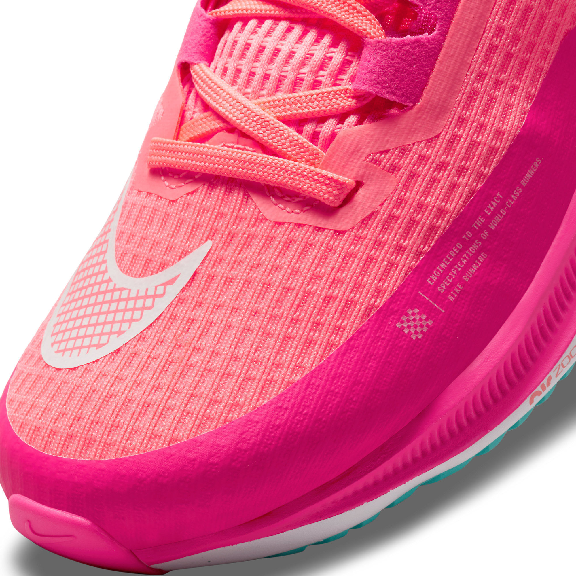 Nike Wmns Air Zoom Rival Fly 3 Tenis rojo de mujer para correr