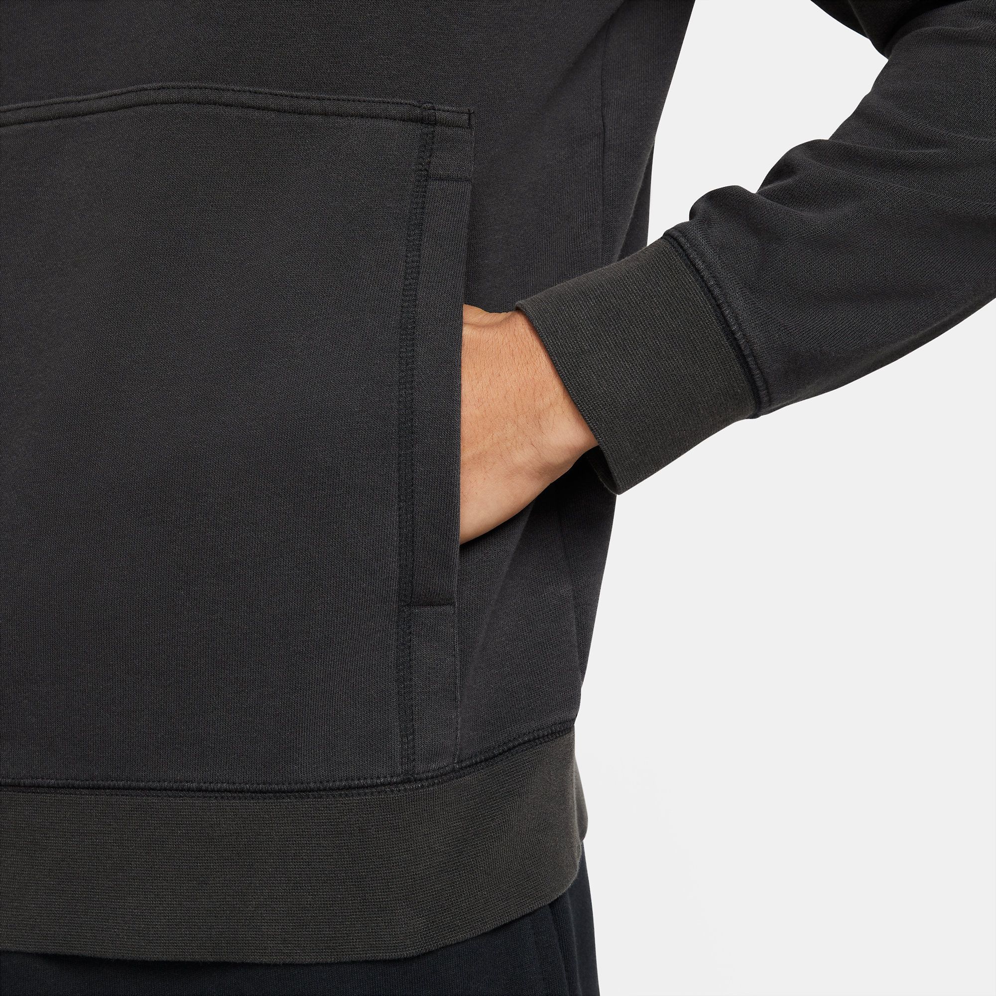 Nike M J Df Air Flc Po Hoodie Hoodie negro de hombre lifestyle