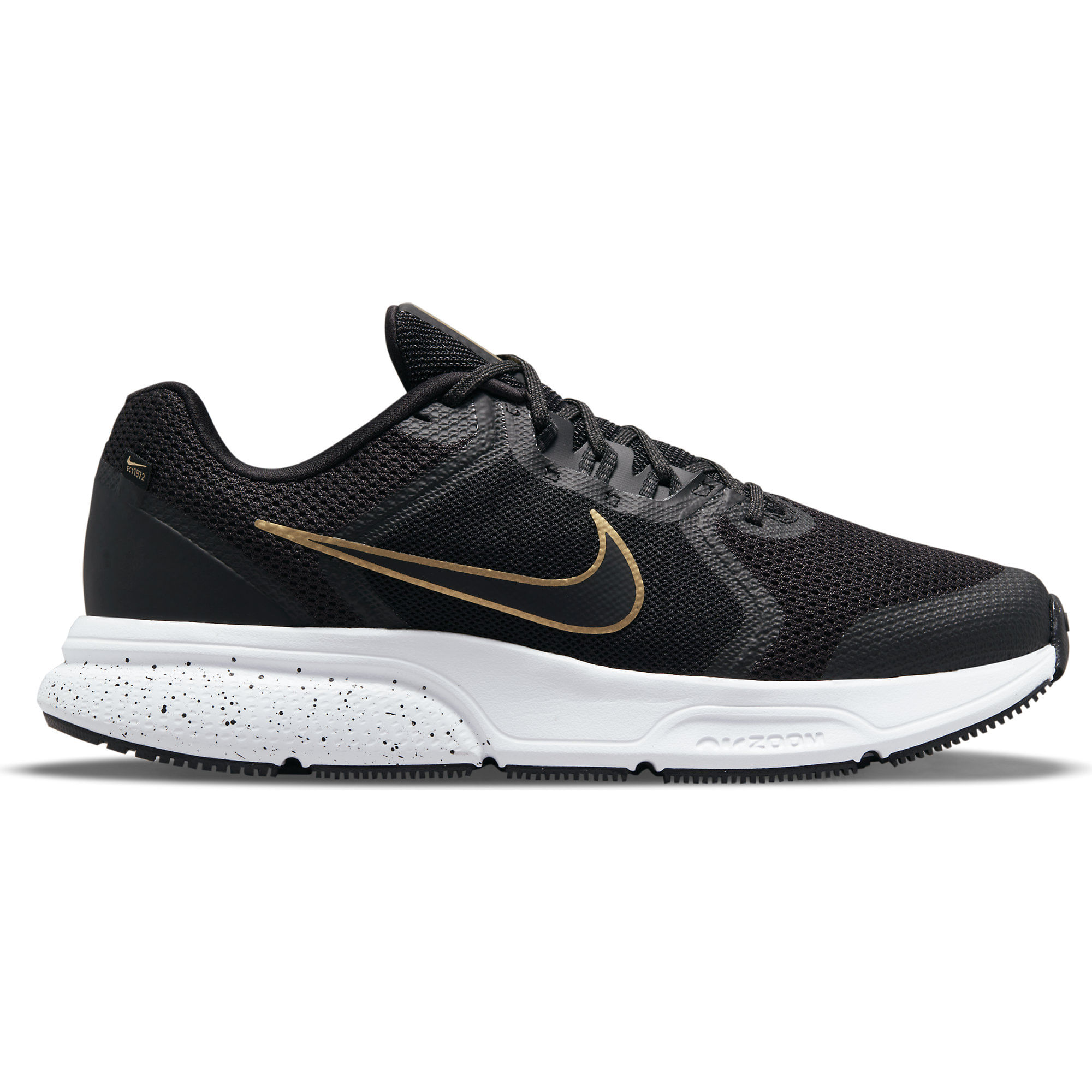 Nike Zoom Span 4 Tenis negro de hombre para correr