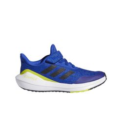 Tenis-adidas-para-niño-Eq21-Run-El-K-para-correr-color-azul.-Lateral-Externa-Derecha