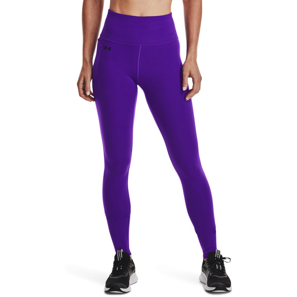 UA Ion Legging Licra morado de mujer para entrenamiento