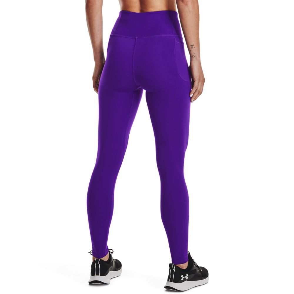UA Ion Legging Licra morado de mujer para entrenamiento