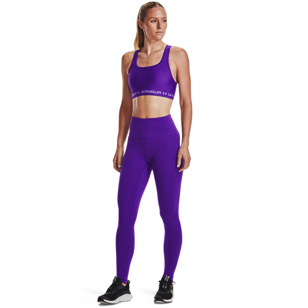 UA Ion Legging Licra morado de mujer para entrenamiento
