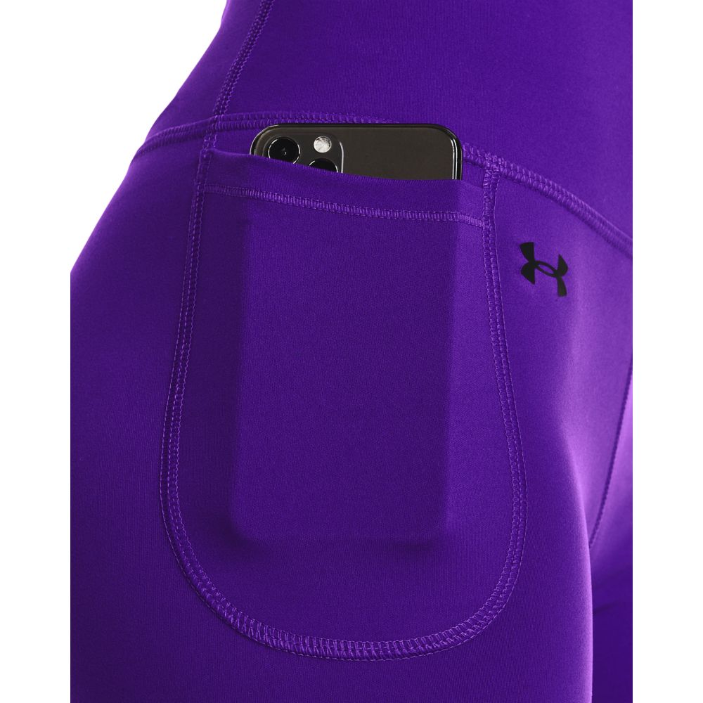 UA Ion Legging Licra morado de mujer para entrenamiento