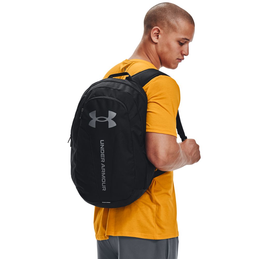 UA Hustle Lite Backpack Morral negro unisex para entrenamiento