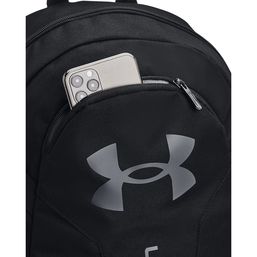 UA Hustle Lite Backpack Morral negro unisex para entrenamiento
