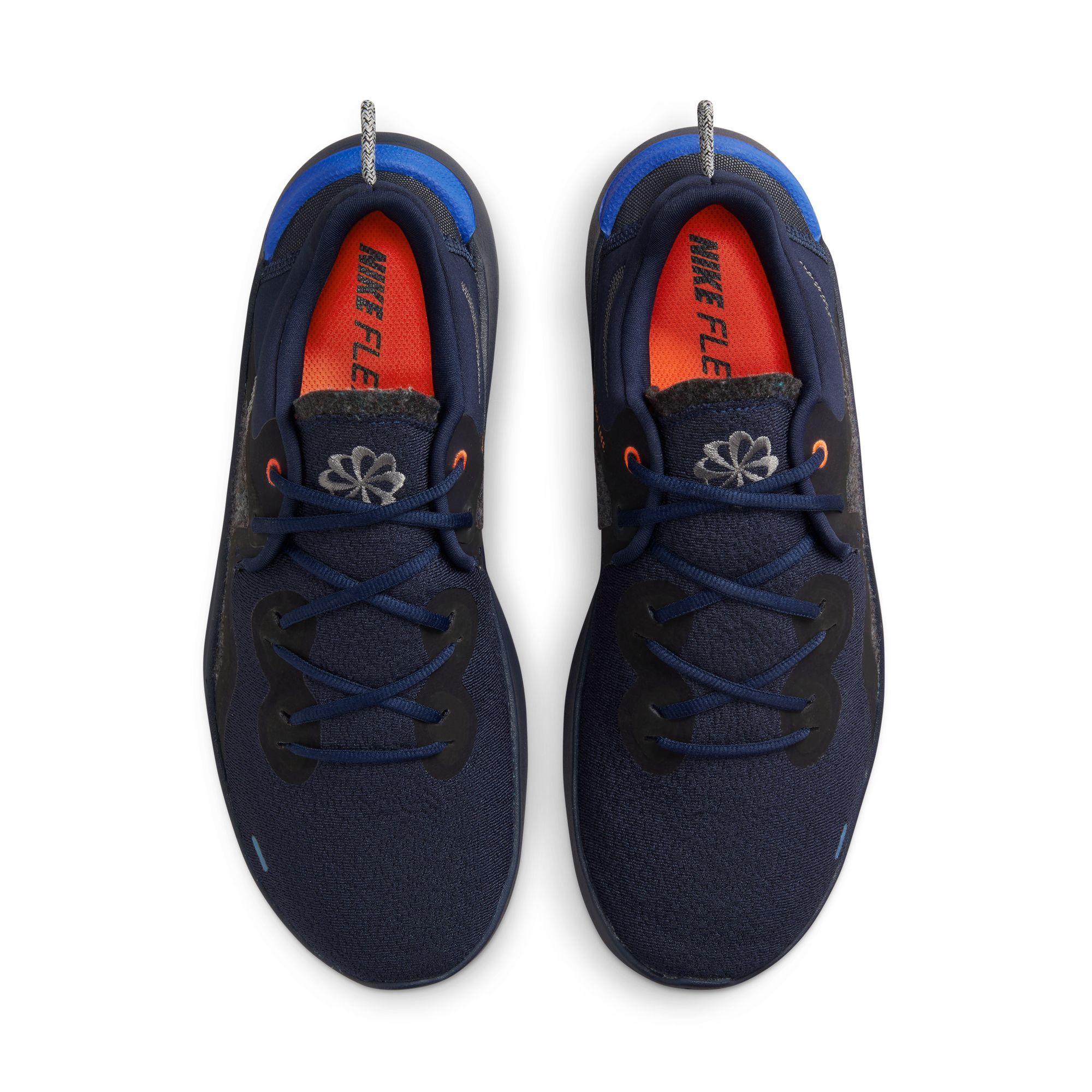 Nike Flex 2021 Rn Tenis azul de hombre para correr