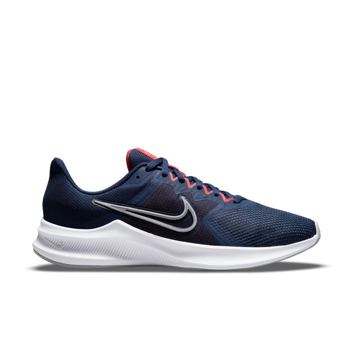 Tenis-nike-para-hombre-Nike-Downshifter-11-para-correr-color-azul.-Lateral-Externa-Derecha