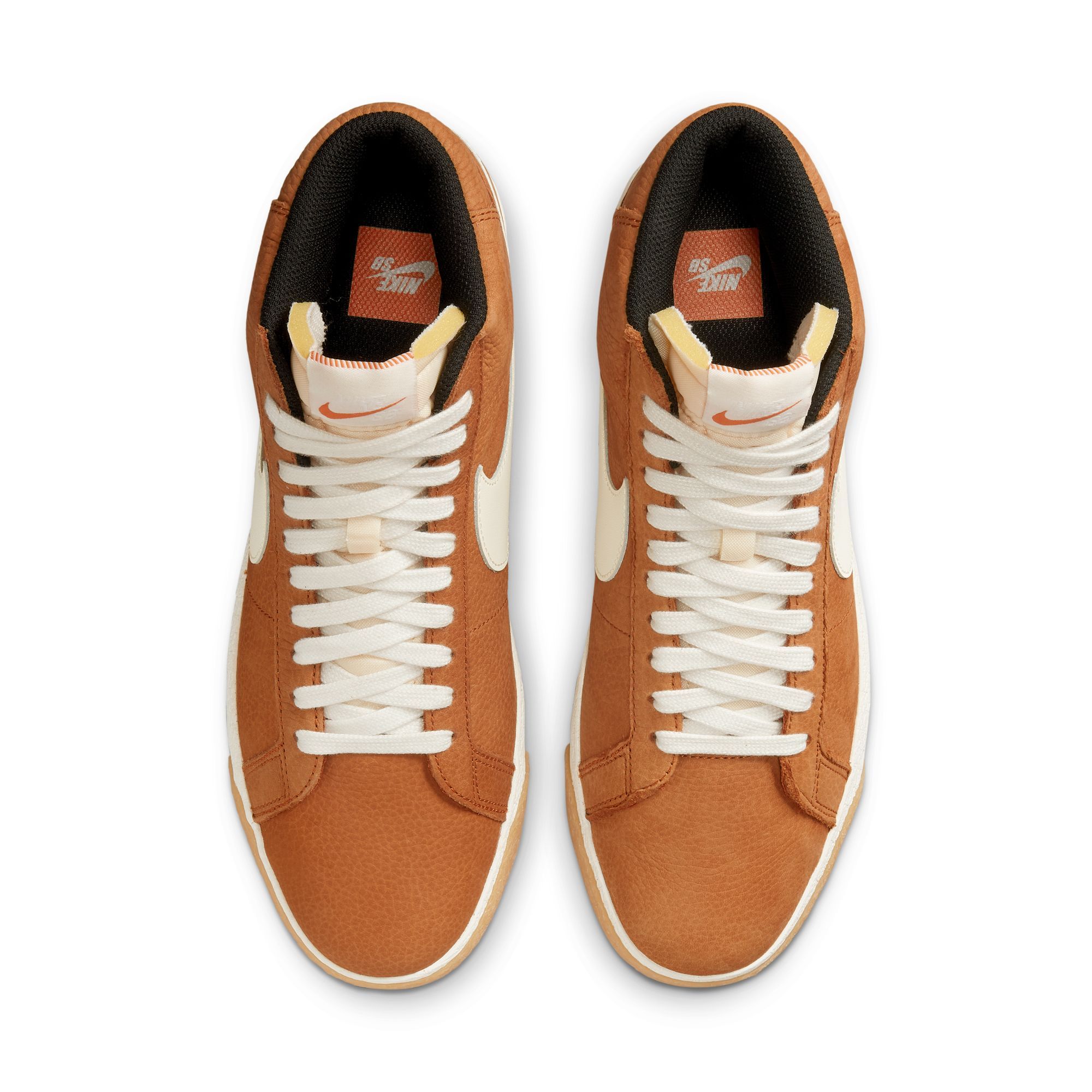 Nike Sb Zoom Blazer Mid Iso Tenis naranja de hombre lifestyle