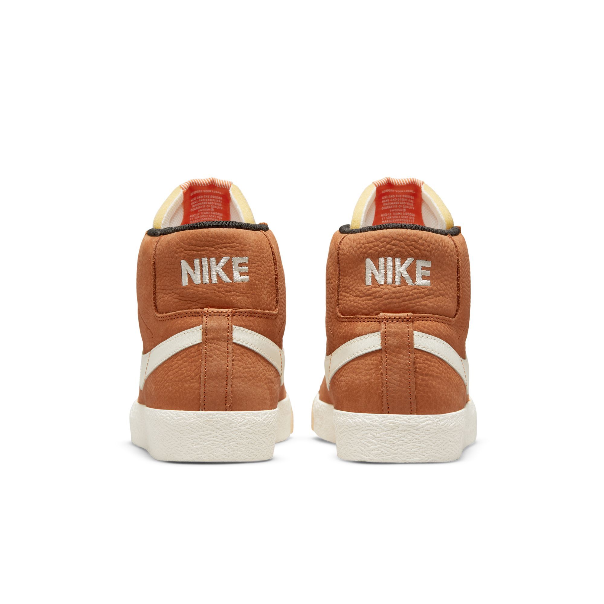 Nike Sb Zoom Blazer Mid Iso Tenis naranja de hombre lifestyle